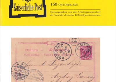 Berichtsheft 160 Oktober 2025